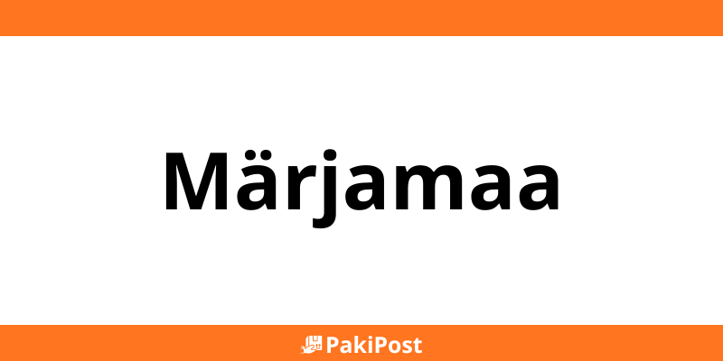 Omniva postkontorid Märjamaa