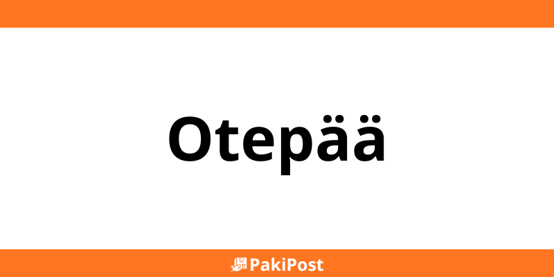 Omniva postkontorid Otepää