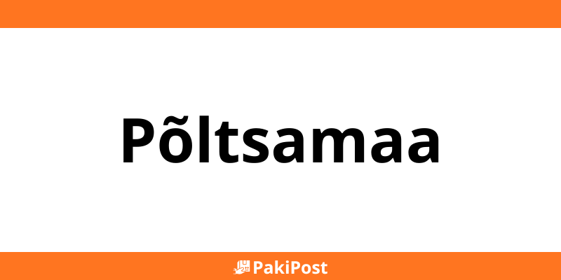 Omniva postkontorid Põltsamaa