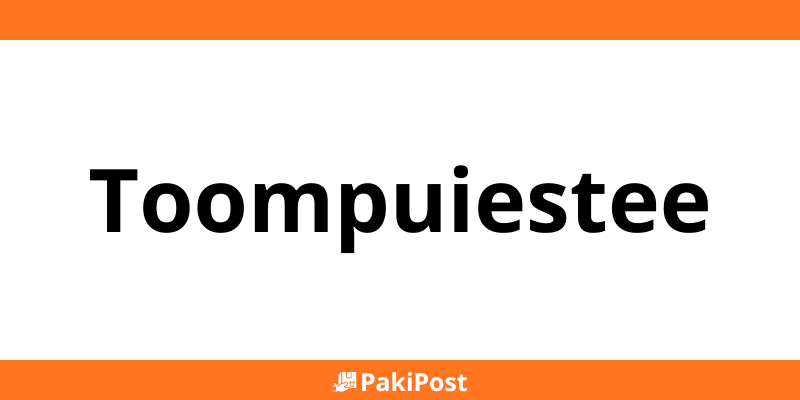 Omniva postkontorid Toompuiestee